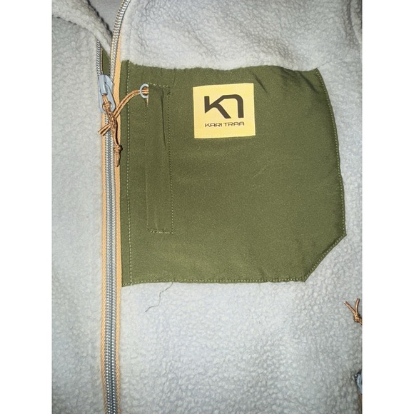 New Kari Traa Rothe Iris Midlayer Fleece Jacket Sz S Full Zip Gorpcore Womens - Picture 6 of 12